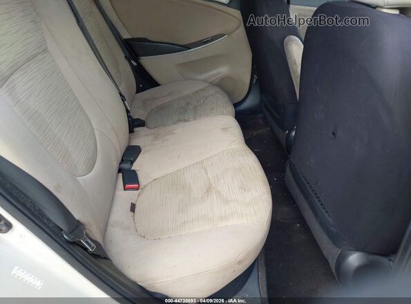 KMHCT4AE4GU041803 2016 HYUNDAI ACCENT White Vista de la etiqueta del VIN
