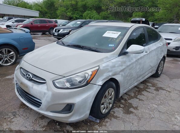 KMHCT4AE4GU041803 2016 HYUNDAI ACCENT White Vista tres cuartos delantera izquierda