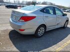 2017 Hyundai Accent Se Silver vin: KMHCT4AE7HU218541