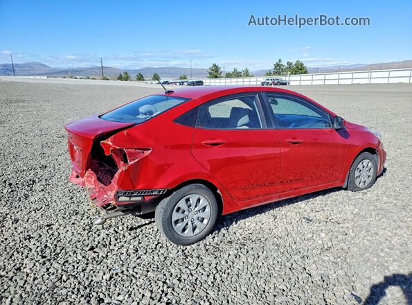 KMHCT4AE9GU065188 2016 HYUNDAI ACCENT Бордовый Задняя правая четверть