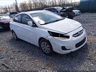 2016 Hyundai Accent Se White vin: KMHCT4AEXGU035343