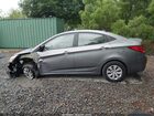 2016 Hyundai Accent Se Серый vin: KMHCT4AEXGU059416