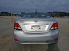 2017 Hyundai Accent Se Серебряный vin: KMHCT4AEXHU306984