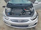 2017 Hyundai Accent Se Серебряный vin: KMHCT4AEXHU306984