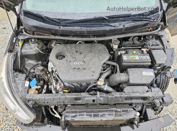 KMHCT5AE3GU262864 2016 HYUNDAI ACCENT Черный Вид задней части салона
