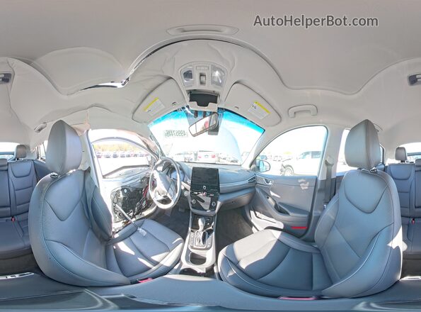 KMHCX5LD2LU240745 2020 HYUNDAI IONIQ Серебряный Панорамный вид салона 360°