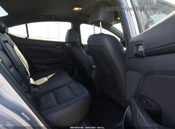 KMHD04LB5LU954967 2020 HYUNDAI ELANTRA Silver VIN կոդի պիտակի տեսք
