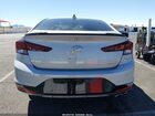 2020 Hyundai Elantra Sport Silver vin: KMHD04LB5LU954967