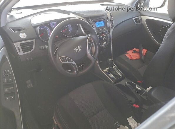 KMHD35LH1GU305366 2016 HYUNDAI ELANTRA Blue Vista del salpicadero