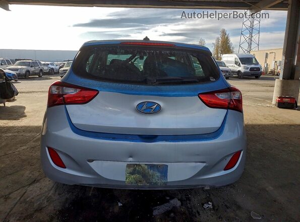 KMHD35LH1GU305366 2016 HYUNDAI ELANTRA Blue Vista trasera