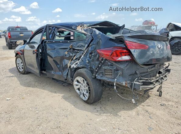 KMHD74LF0KU847239 2019 HYUNDAI ELANTRA Черный Задняя левая четверть