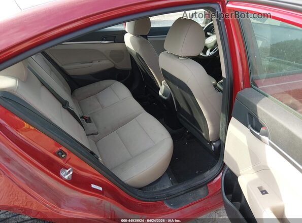 KMHD74LF0LU995151 2020 HYUNDAI ELANTRA Red VIN sticker view