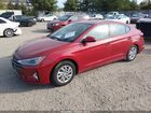 2020 Hyundai Elantra Se Red vin: KMHD74LF0LU995151