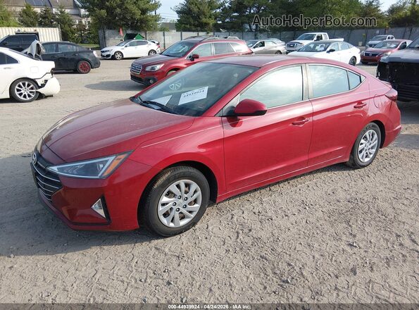 KMHD74LF0LU995151 2020 HYUNDAI ELANTRA Red Front left