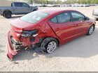 2020 Hyundai Elantra Se Red vin: KMHD74LF0LU995151