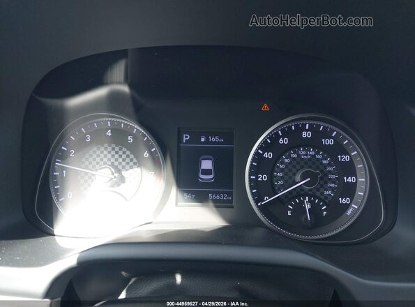 KMHD74LF2LU998343 2020 HYUNDAI ELANTRA Черный Вид задних сидений