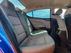 2017 Hyundai Elantra Se Синий vin: KMHD74LF4HU426889