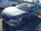 2020 Hyundai Elantra Se Silver vin: KMHD74LF6LU077971