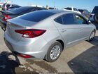 2020 Hyundai Elantra Se Silver vin: KMHD74LF6LU077971