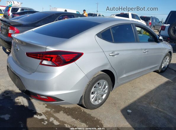 KMHD74LF6LU077971 2020 HYUNDAI ELANTRA Silver Հետևի աջ