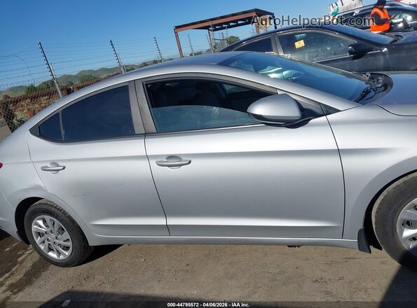 KMHD74LF6LU077971 2020 HYUNDAI ELANTRA Silver Սալոնի հետևի տեսք