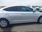 2019 Hyundai Elantra Se Silver vin: KMHD74LF8KU809161