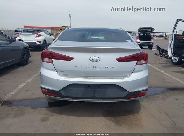 KMHD74LF8KU809161 2019 HYUNDAI ELANTRA Silver 