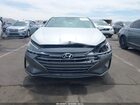 2019 Hyundai Elantra Se Silver vin: KMHD74LF8KU809161