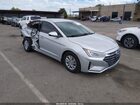 2019 Hyundai Elantra Se Silver vin: KMHD74LFXKU887375