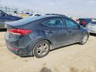2017 Hyundai Elantra Se Черный vin: KMHD84LF0HU129390