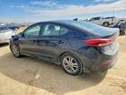 2017 Hyundai Elantra Se Черный vin: KMHD84LF0HU129390