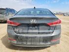 2017 Hyundai Elantra Se Черный vin: KMHD84LF0HU129390