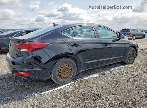 KMHD84LF0KU763063 2019 HYUNDAI ELANTRA Black Rear right