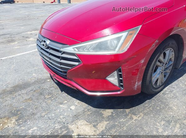 KMHD84LF1LU903221 2020 HYUNDAI ELANTRA Black Widok z przodu