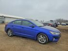 2020 Hyundai Elantra Sel Синий vin: KMHD84LF1LU945999