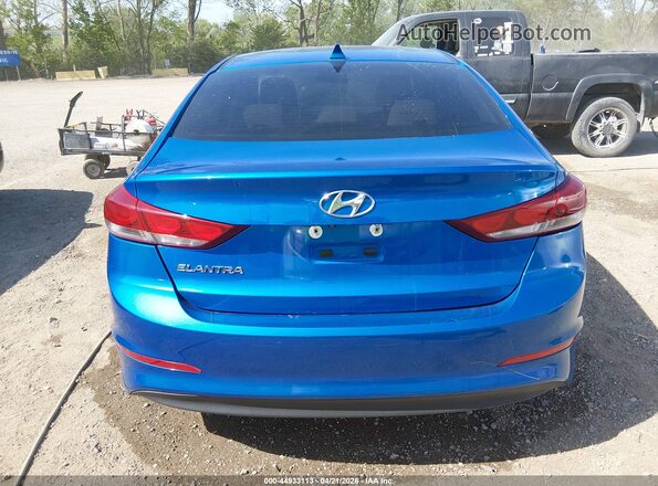 KMHD84LF2HU068978 2017 HYUNDAI ELANTRA Синий 