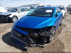 2017 Hyundai Elantra Se Синий vin: KMHD84LF2HU068978