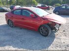 2017 Hyundai Elantra Se Red vin: KMHD84LF2HU137488