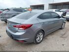 2019 Hyundai Elantra Sel Silver vin: KMHD84LF2KU772590