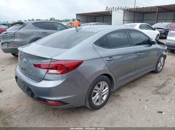 KMHD84LF2KU772590 2019 HYUNDAI ELANTRA Silver უკანა მარჯვენა