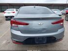 2019 Hyundai Elantra Sel Silver vin: KMHD84LF2KU772590