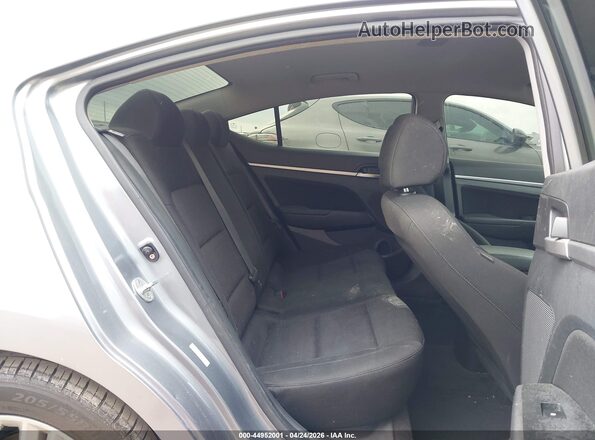 KMHD84LF2KU772590 2019 HYUNDAI ELANTRA Silver VIN კოდის სტიკერის ხედი