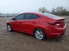2020 Hyundai Elantra Sel Red vin: KMHD84LF2LU044317