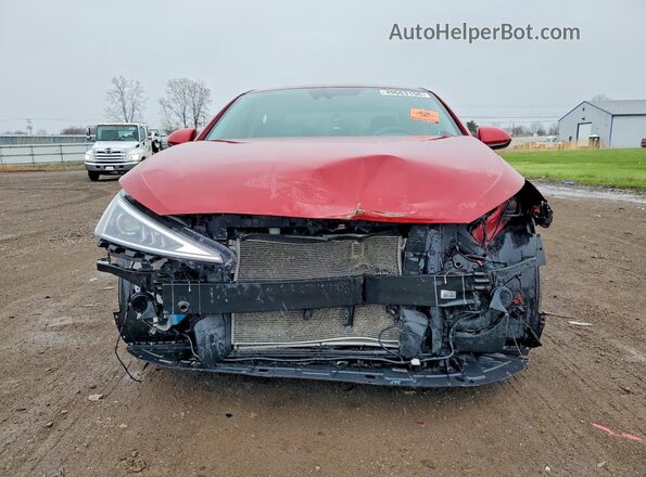 KMHD84LF2LU044317 2020 HYUNDAI ELANTRA Red წინა ხედი