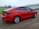 2020 Hyundai Elantra Sel Red vin: KMHD84LF2LU044317