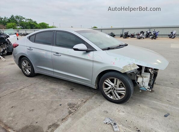 KMHD84LF2LU068018 2020 HYUNDAI ELANTRA Серебряный Передняя правая четверть