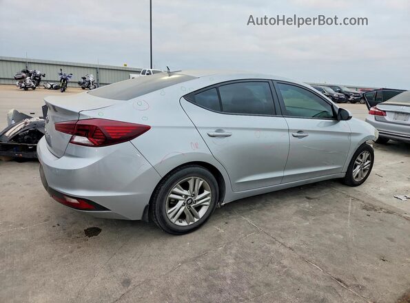 KMHD84LF2LU068018 2020 HYUNDAI ELANTRA Серебряный Задняя правая четверть
