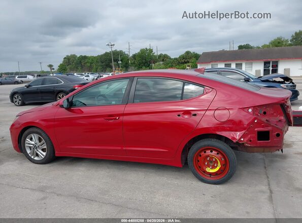 KMHD84LF2LU961063 2020 HYUNDAI ELANTRA Burgundy 