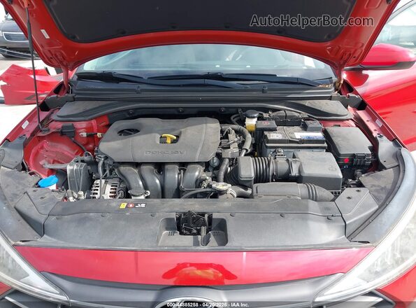 KMHD84LF2LU961063 2020 HYUNDAI ELANTRA Burgundy უკანა ხედი