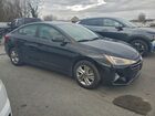 2019 Hyundai Elantra Sel Black vin: KMHD84LF3KU786918